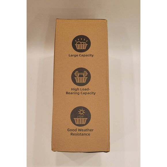 2 Poolside Storage Baskets with Cup Holders for Frame Pools Gray - Picture 9 of 9